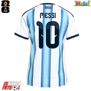 Argentina Lionel Messi #10 Primera Equipación Mujer Mundial 2026 Manga Corta